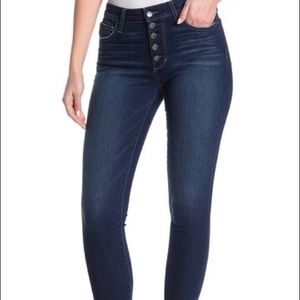 Joe’s Jeans High Rise Button Fly Skinny Ankle Jean